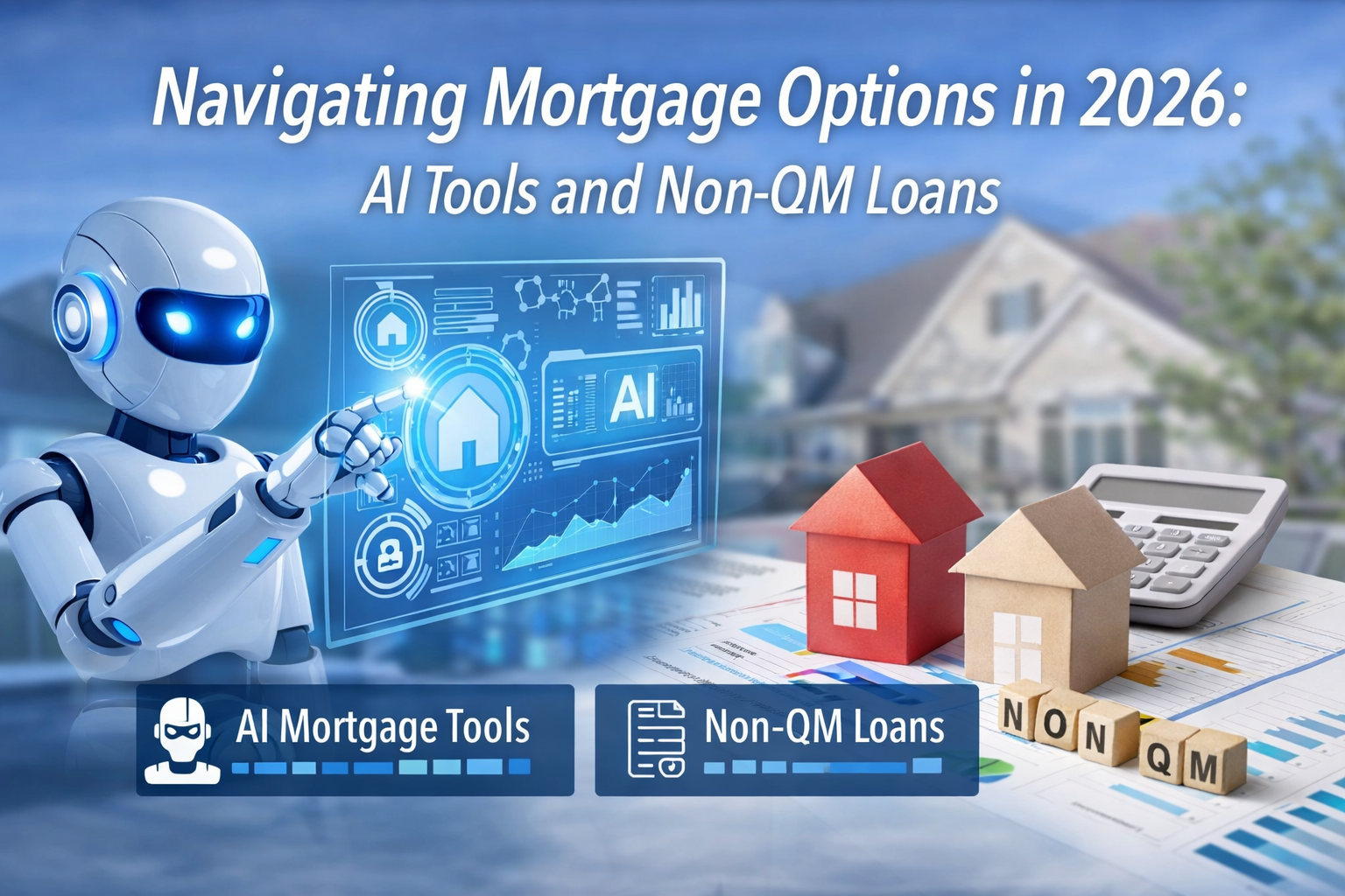 2026 mortgage options with AI tools and non-QM loans for homebuyers