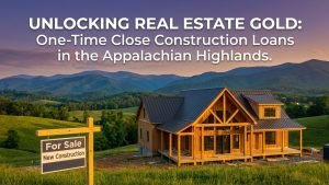 One-time close construction loan home in Appalachian Highlands